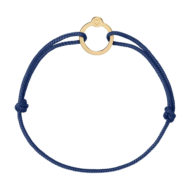 Recycled with Love - 14KT goud - navy