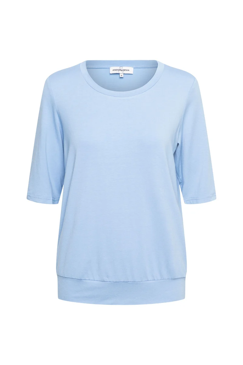 Top Lucille Chambray Blue TO279
