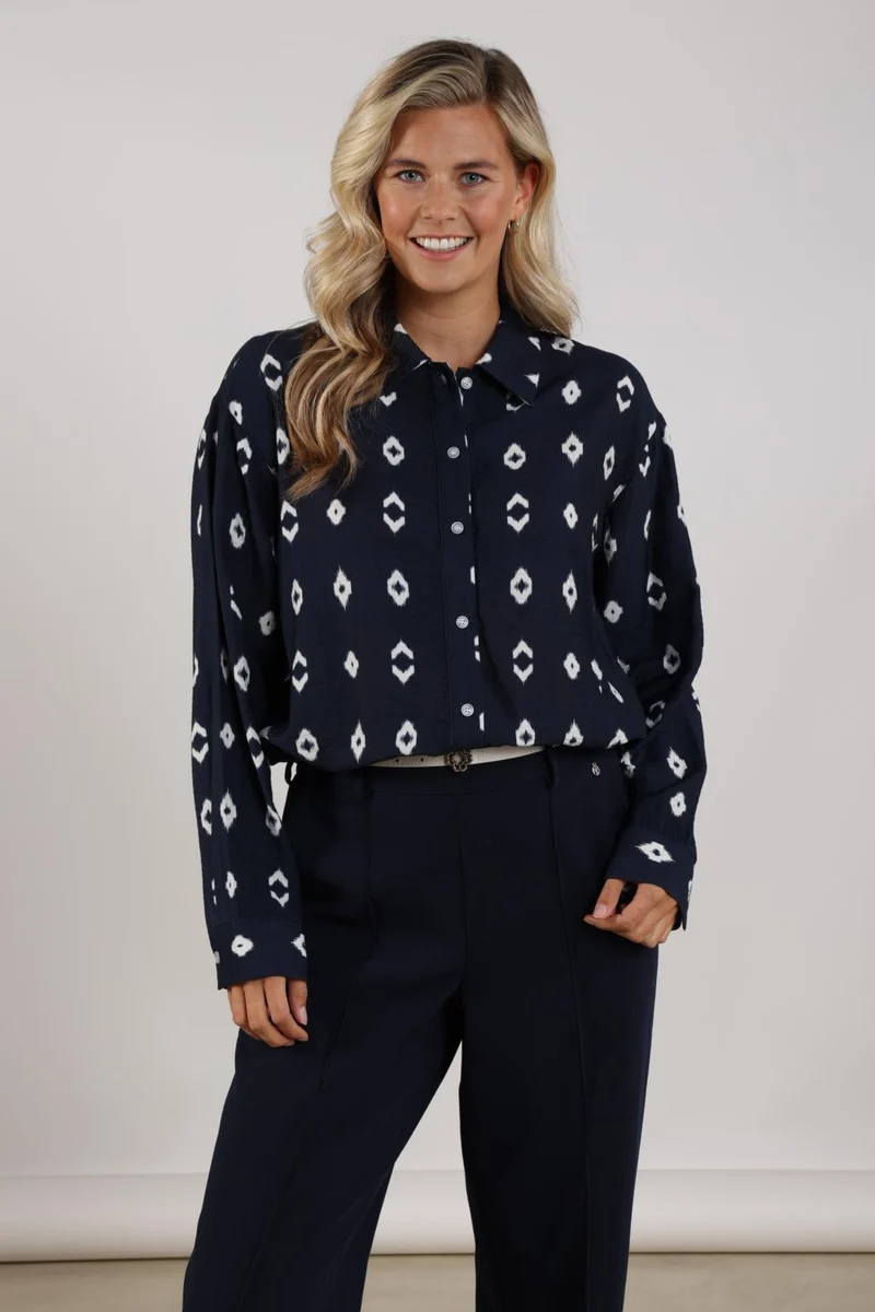 Blouse Newport Navy NKS02141