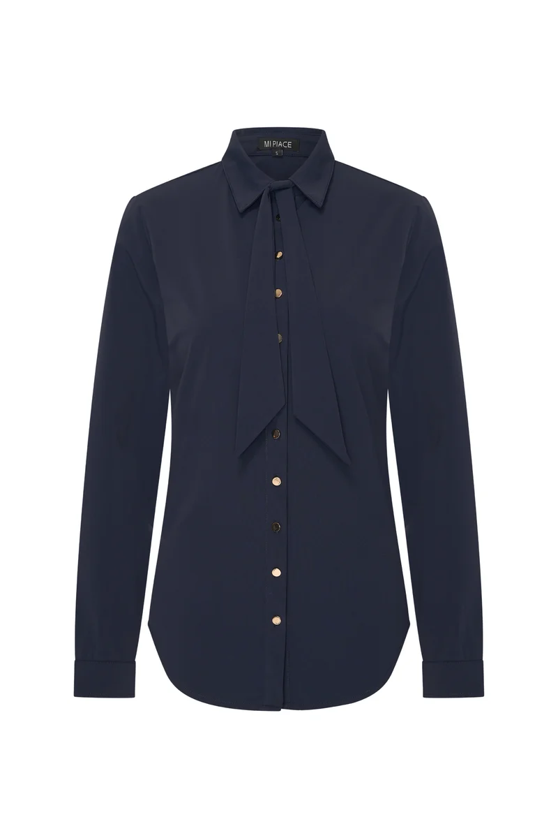 Travel Blouse Navy 202767