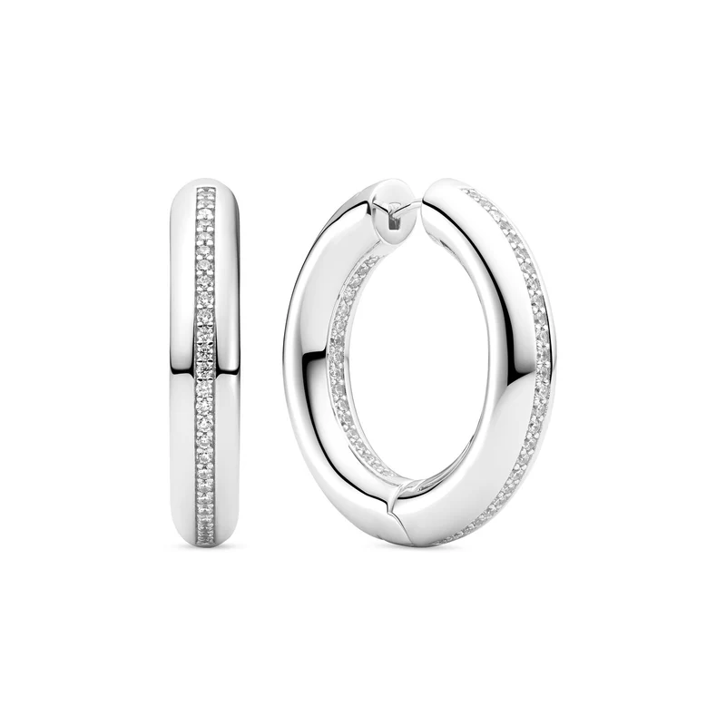 Sif Jakobs 925 Sterling Zilveren Palermo Medio Oorbellen SJ-E2476-CZ