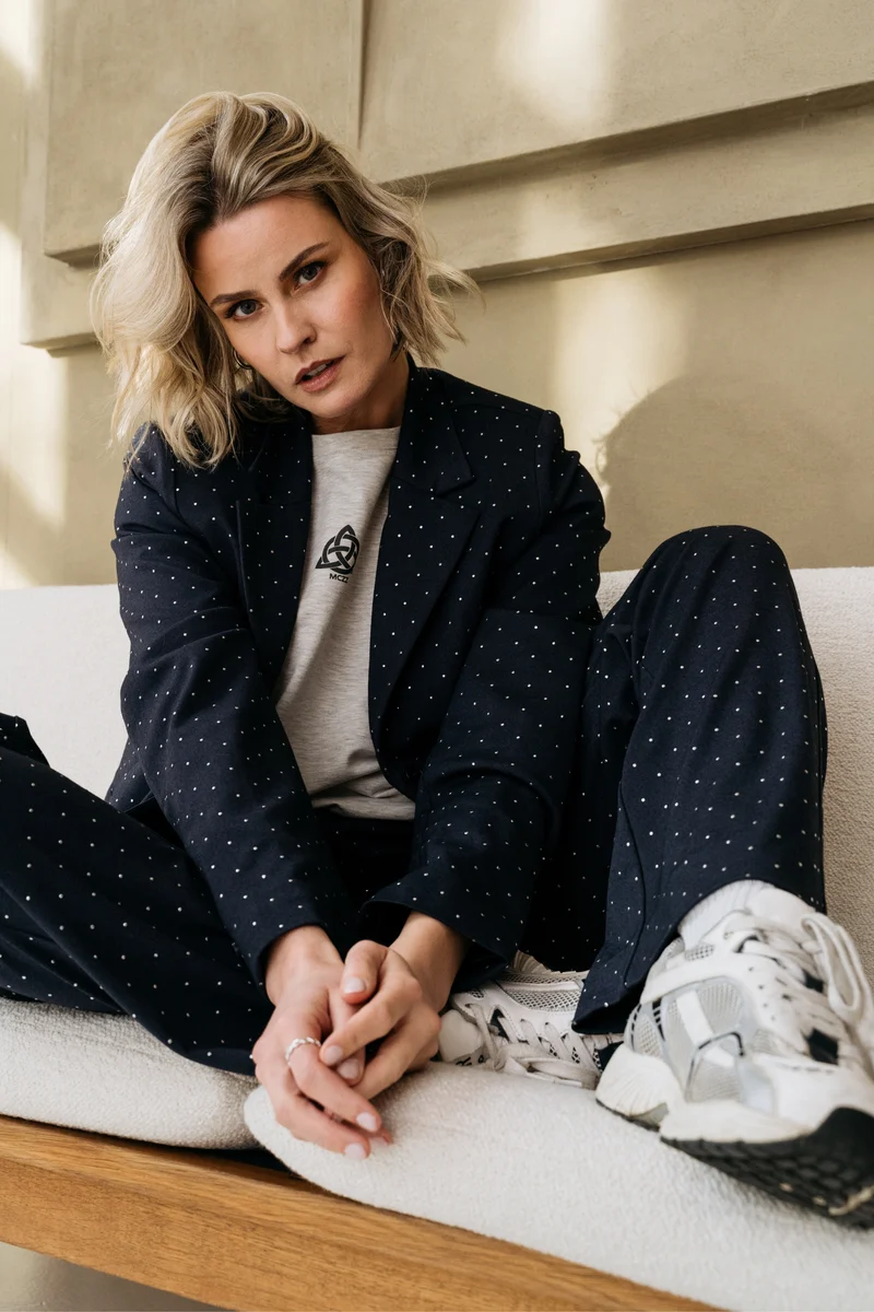 Broek Cizzy Navy Silver