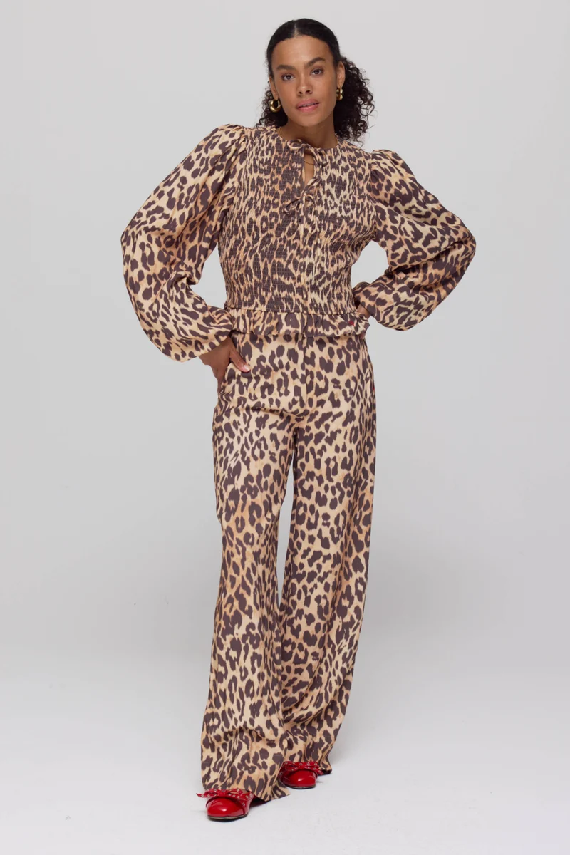 Broek Holly Lexie Leopard AW25P104
