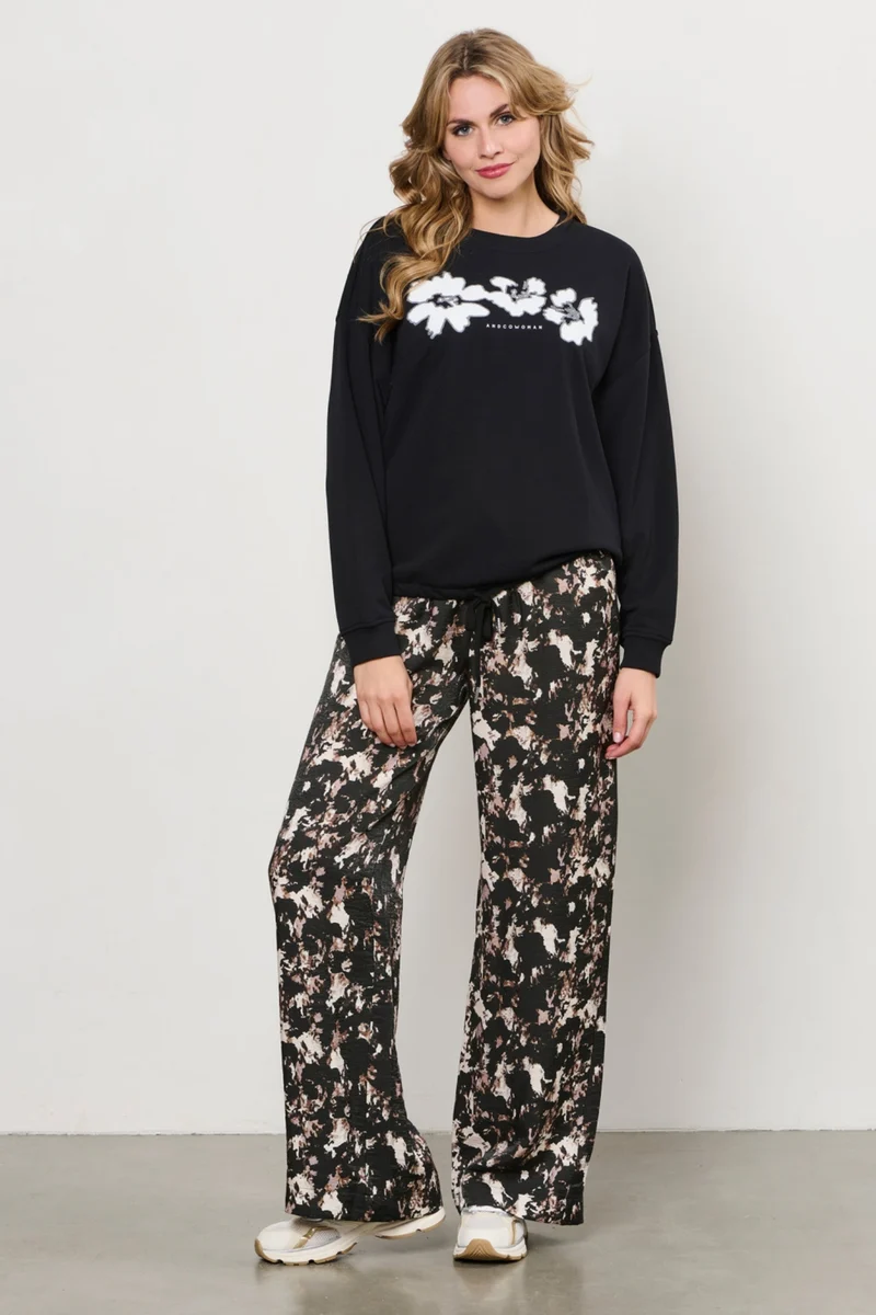 Broek Solana Rock Chocolate Multi PA390