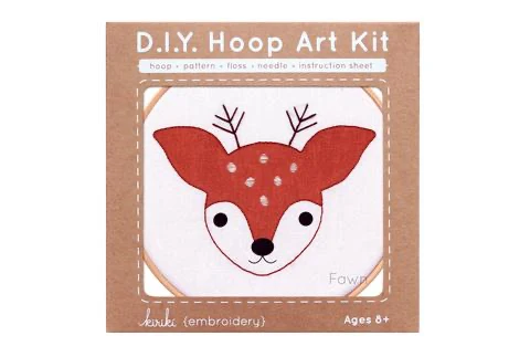Kiriki Animal Hoop Art Kit