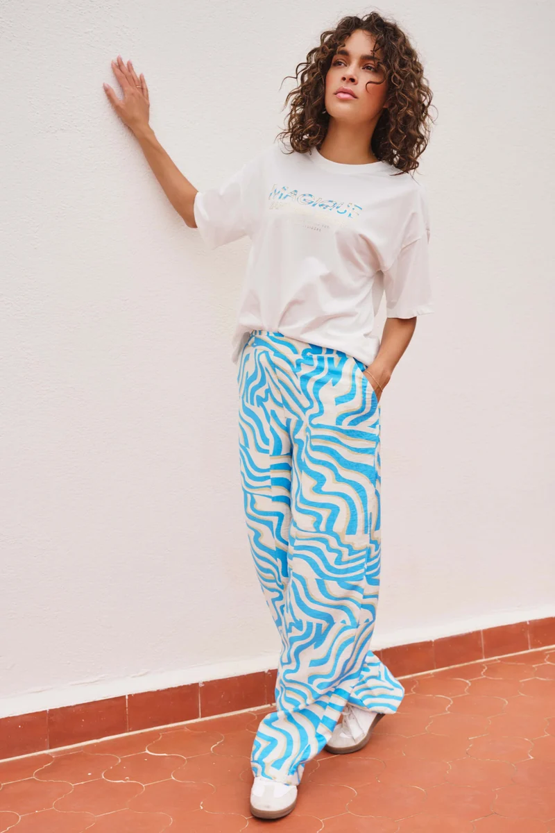 Broek Electric Zebra Print HS25.10215