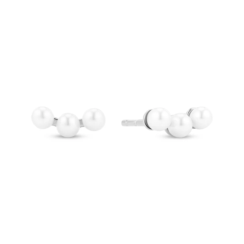 Sif Jakobs 925 Sterling Zilveren Perla Tre Oorknoppen SJ-E2733-P