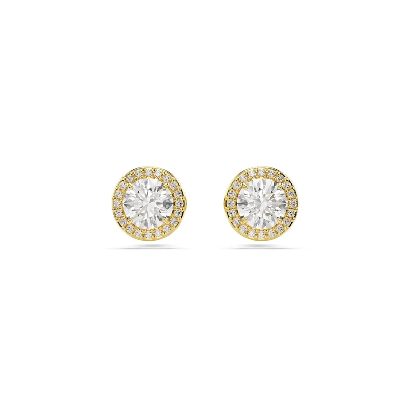 Swarovski Una Gold Coloured Ear Studs 5686637