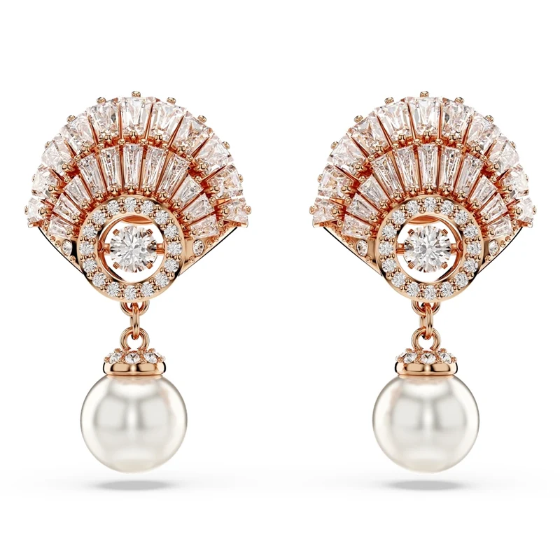Swarovski Idyllia Roesgold-coloured Ear Studs 5689196
