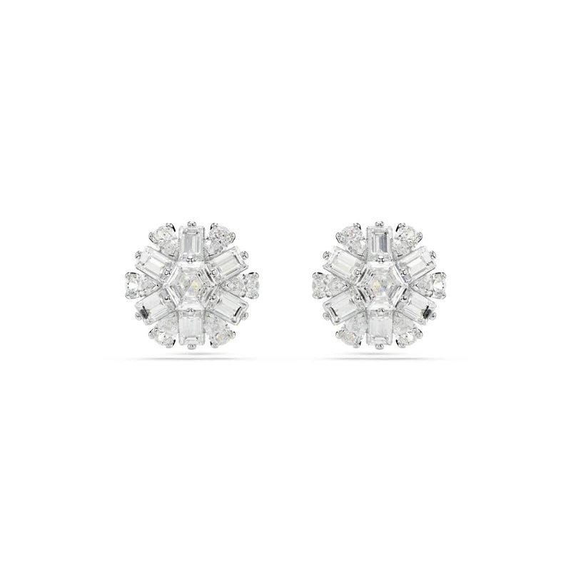 Swarovski Idyllia E Silver Coloured Ear Studs 5691483
