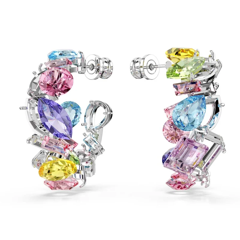 Swarovski Gema Silver Coloured Earrings 5692412