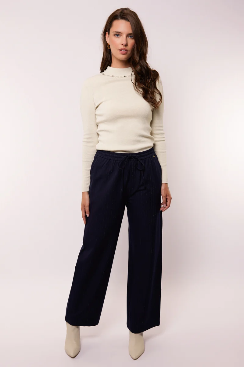 Broek Aretha Dark Night Blue