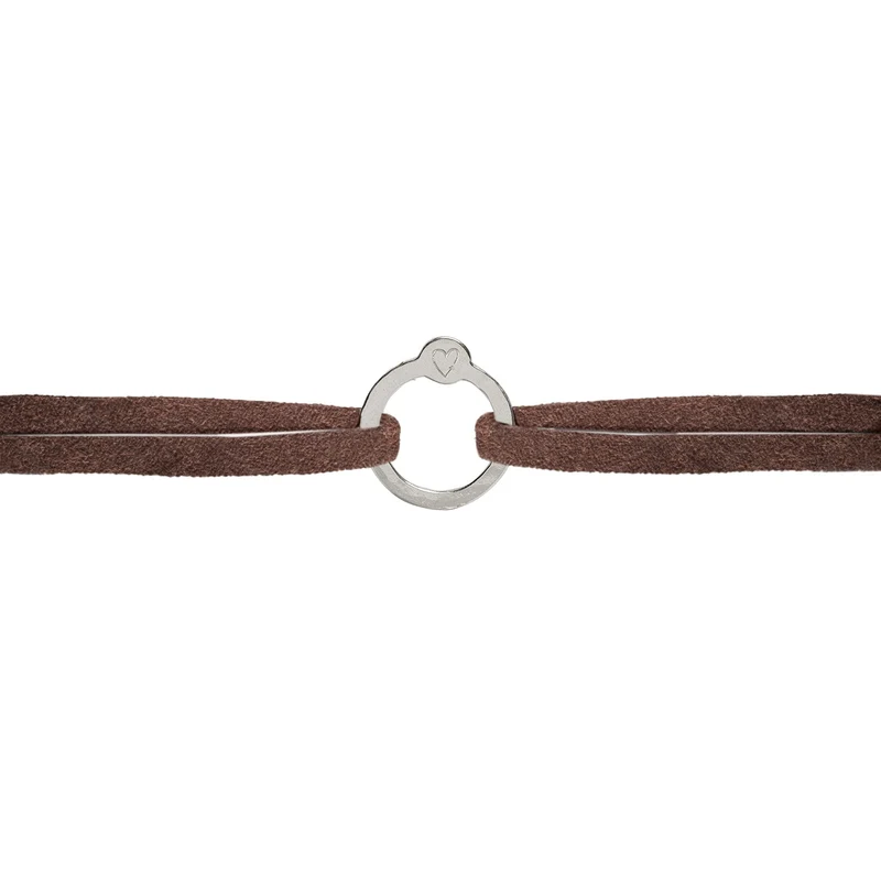Recycled With Love armband zilver – unisex