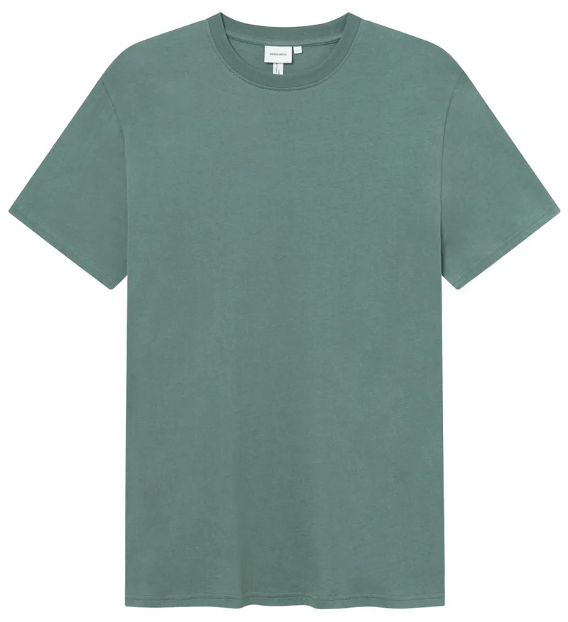 DEDICATED Stockholm base t-shirt forest green men