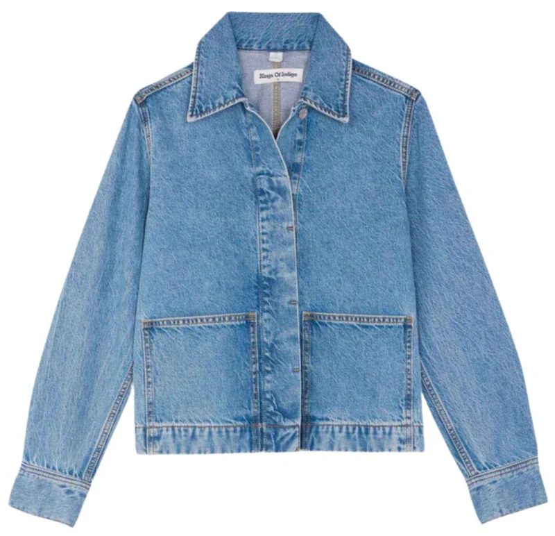 KINGS OF INDIGO Ota jacket cindy mid worn women