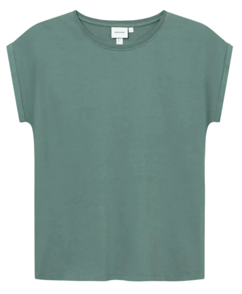 DEDICATED Visby base t-shirt forest green women