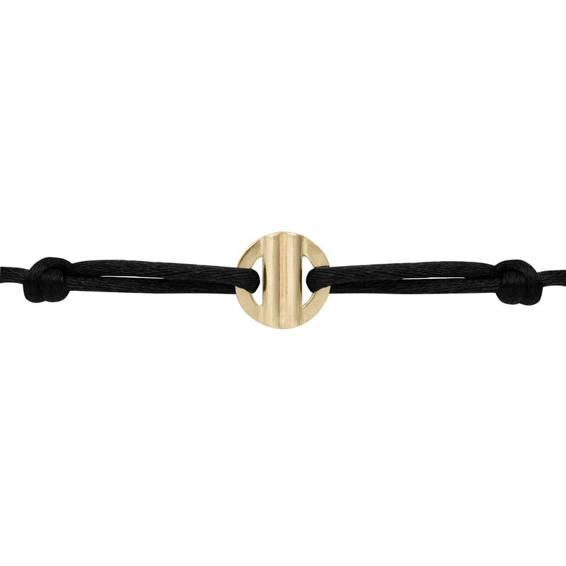 You are Loved armband goud ~ zwart