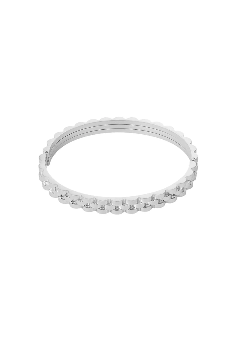 Bangle link stainless steel