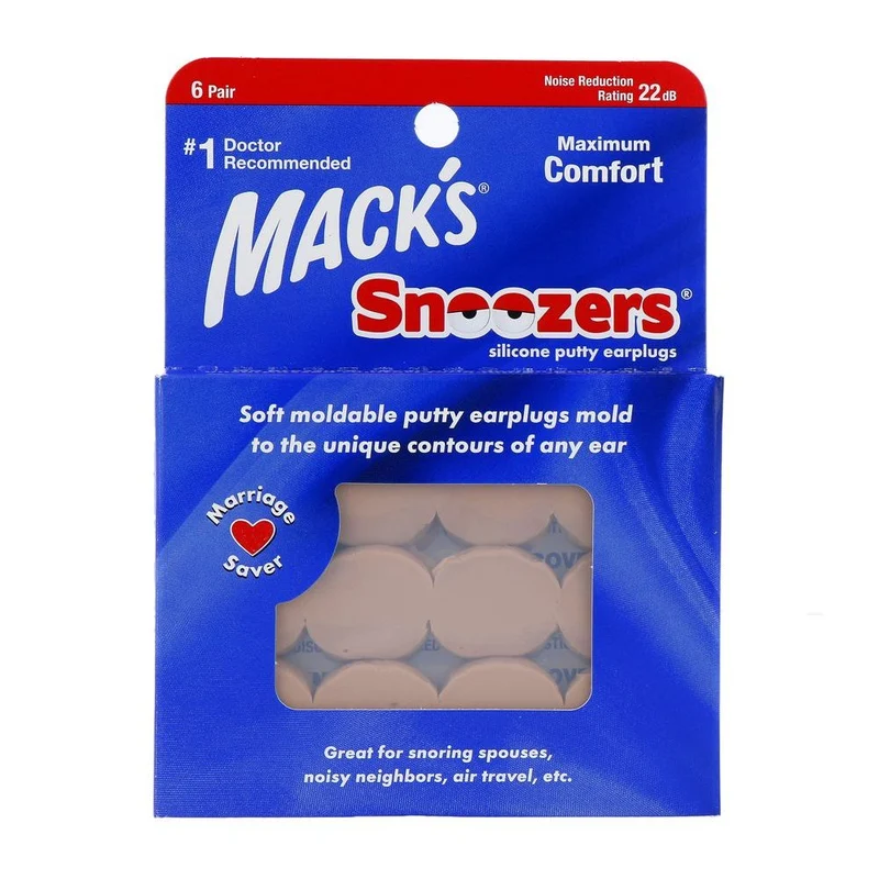 Macks Snoozers Beige 6 pr