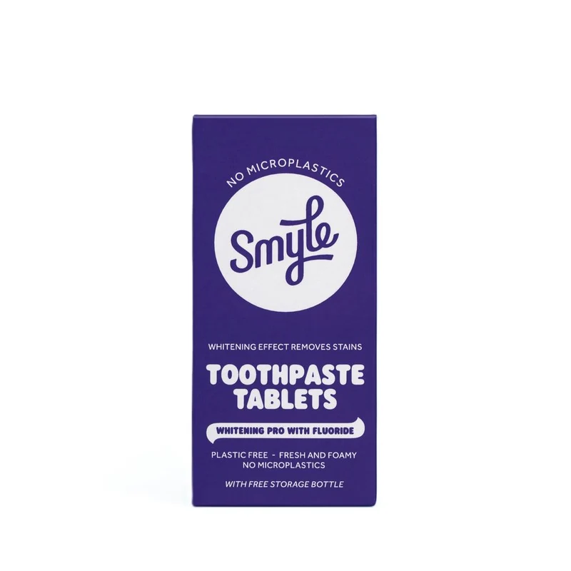 Smyle Toothpaste Tablets Whitening Pro Fluoride Navulling 63 tabletten
