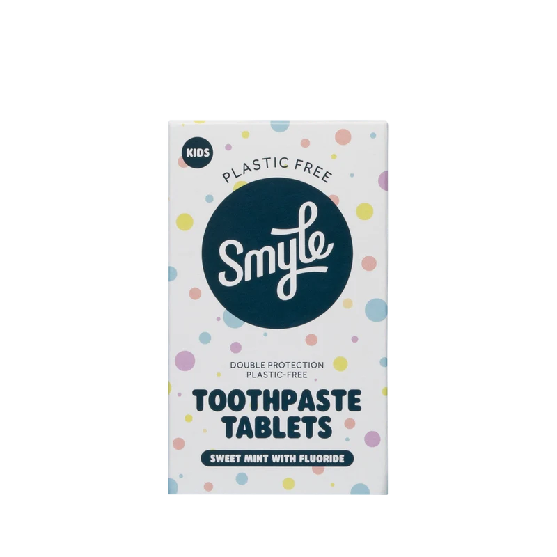 Smyle Toothpaste Tablets Kids Fresh Mint Fluoride Navulling 65 tabletten