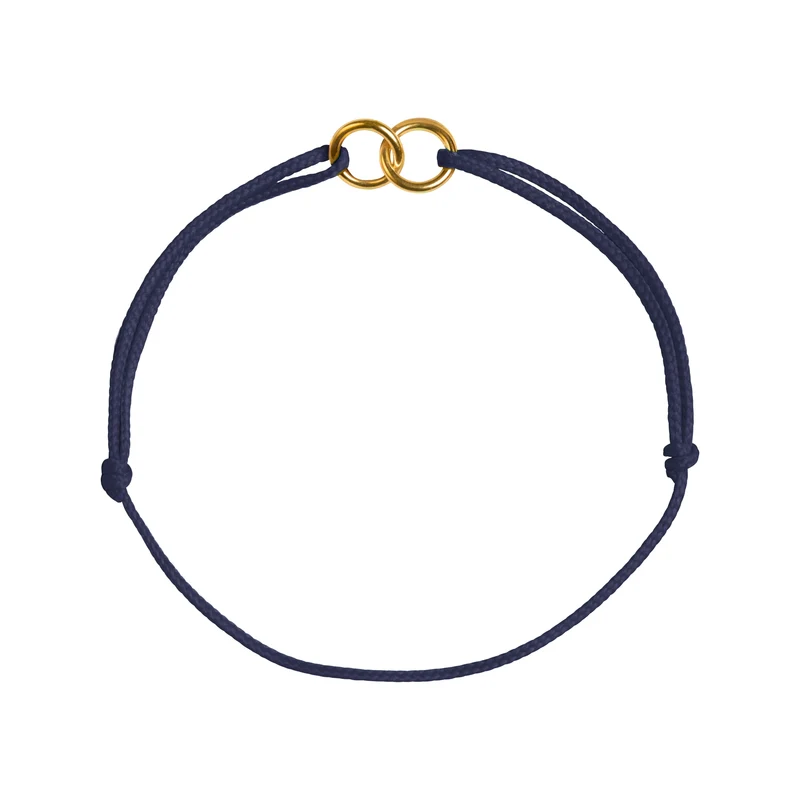 No Waste armband goud
