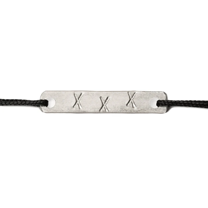 Kisses from Amsterdam armband zilver