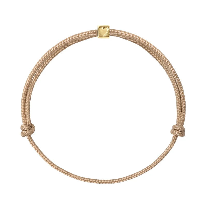 Always in My Heart - 14KT goud - beige