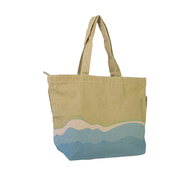 Duurzame strandtas - shopper Sandy Shore Gemaakt van gerecycled bedlinnen