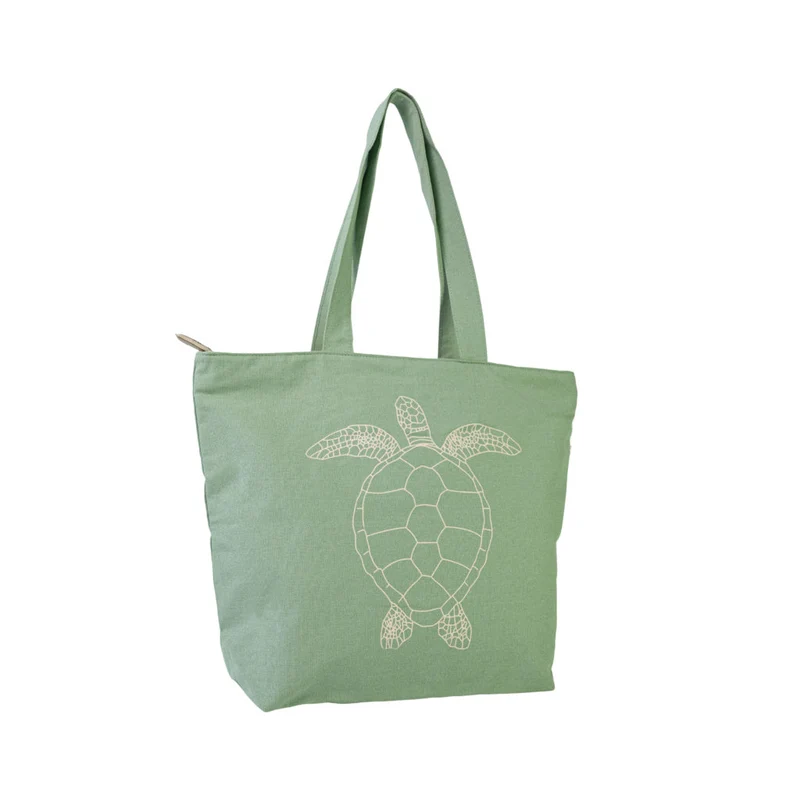 Duurzame shopper Trendy Turtle. Gemaakt van 100% biologisch katoen