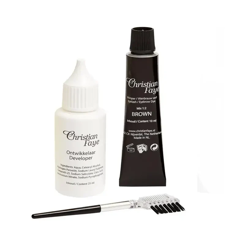 Christian Faye Eyebrow/eyelash dye brown