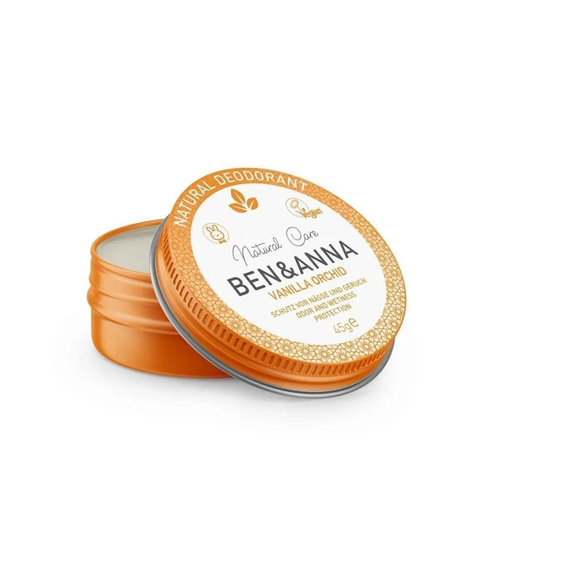 Ben & Anna Cream Deodorant Vanilla Orchid 45 gram
