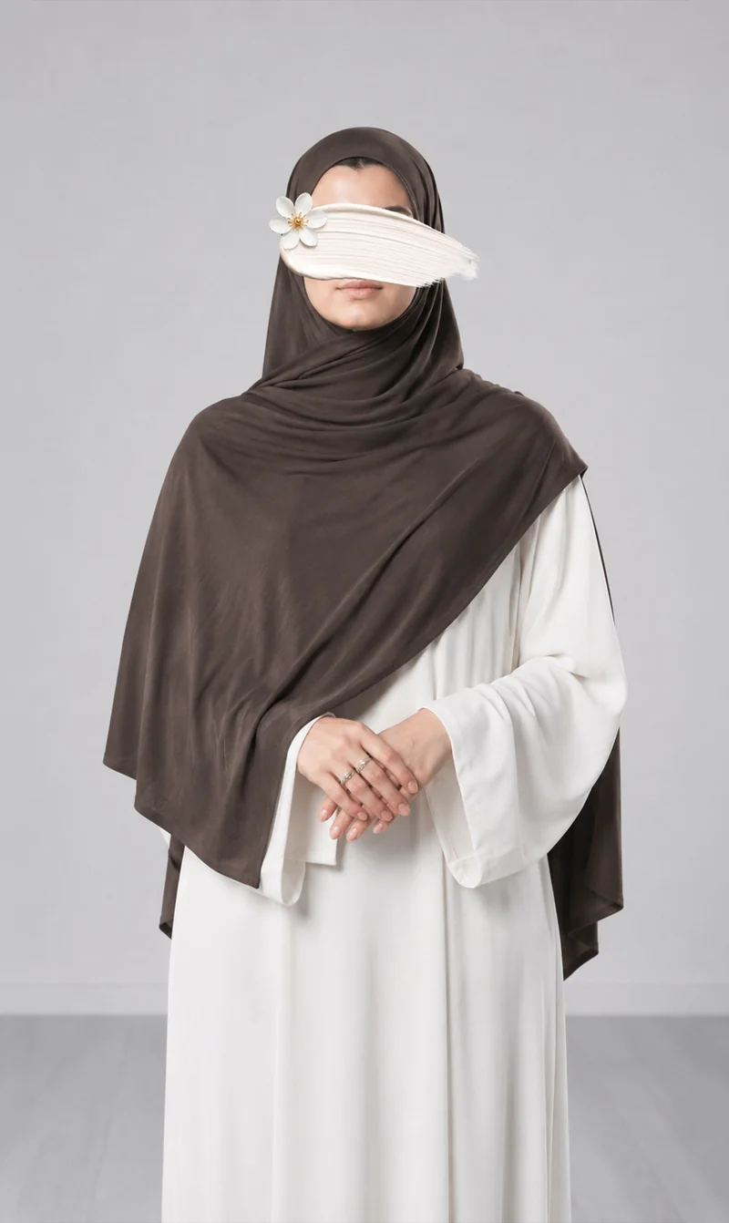 Premium Modal Cotton Scarf - Ardoise