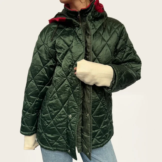 United Colors of Benetton country-stijl jas diep groen