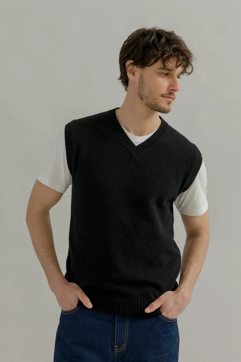 Maglia Gilet Cashmere Ascanio