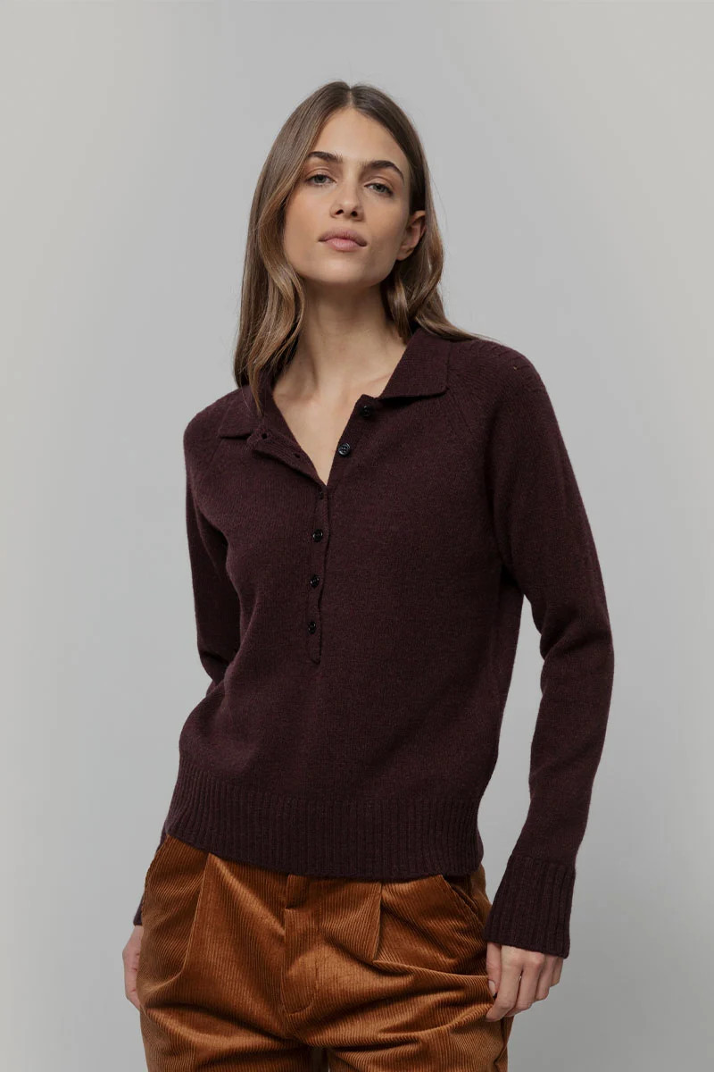 Maglia Polo Lana Demetra