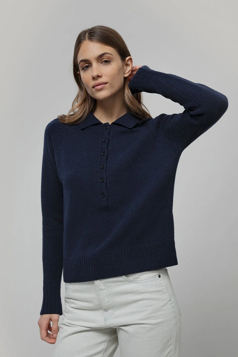 Maglia Polo Lana Demetra