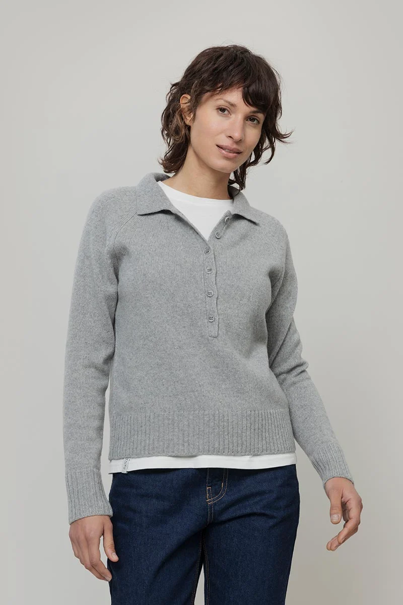 Maglia Polo Lana Demetra