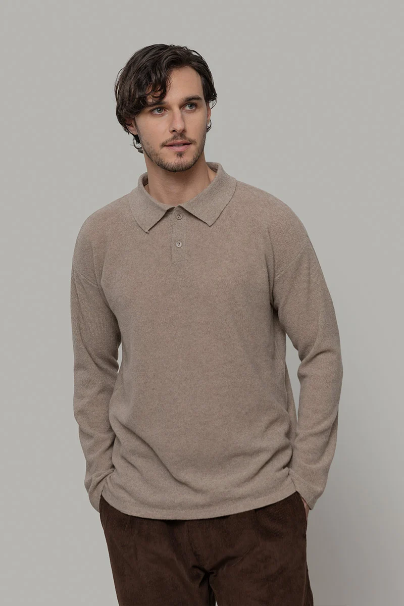 Polo Uomo Cashmere Rigenerato Ezio