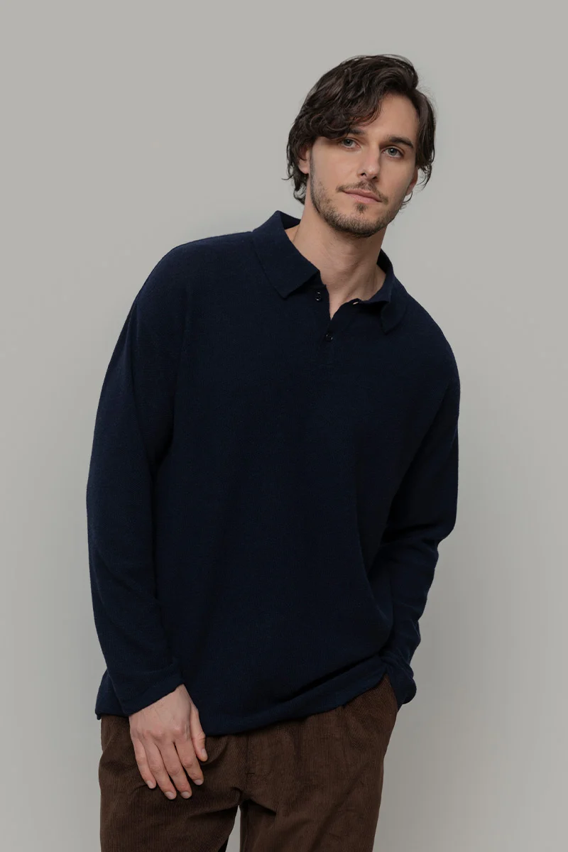 Polo Uomo Cashmere Rigenerato Ezio