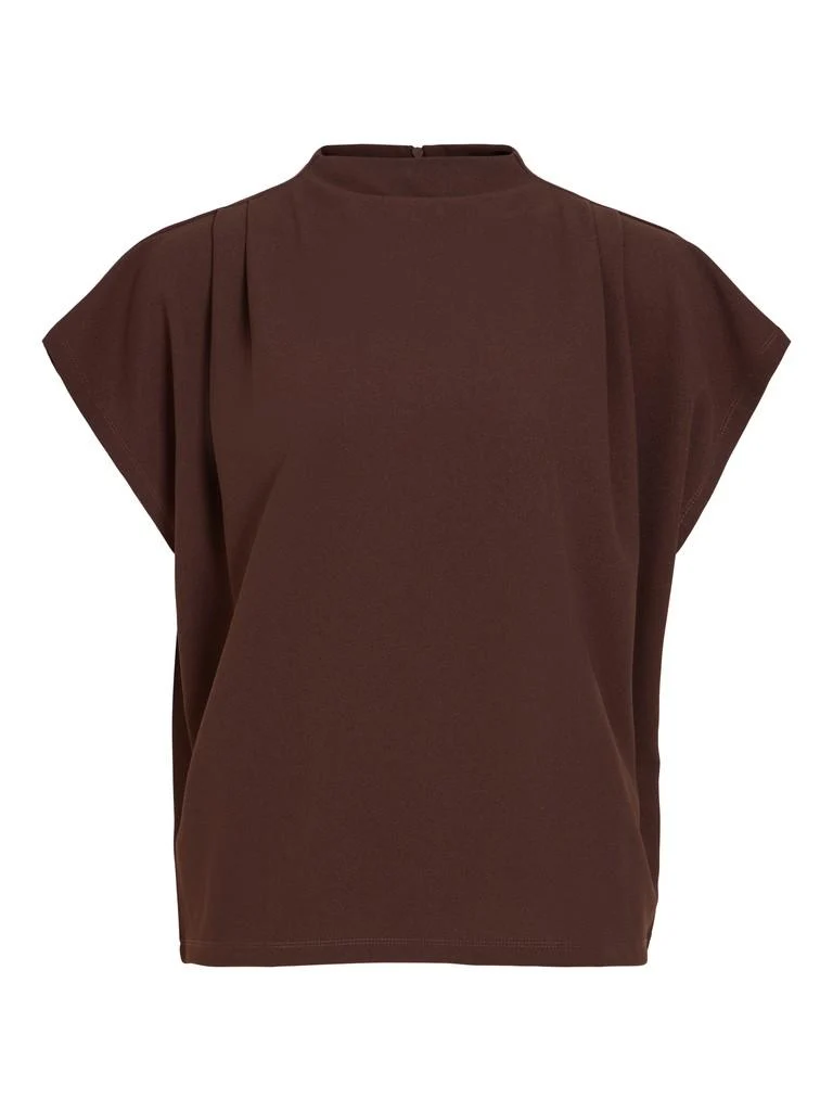 VIMERLANO FUNNELNECK S/S TOP/