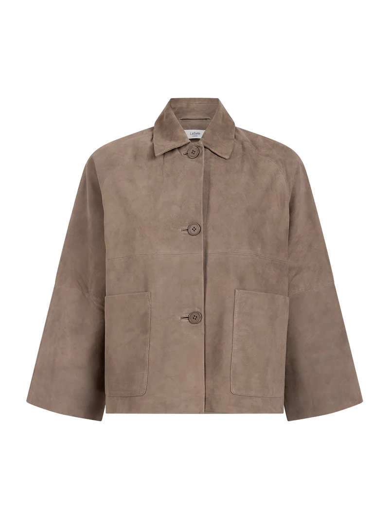 Suede Short Jacket