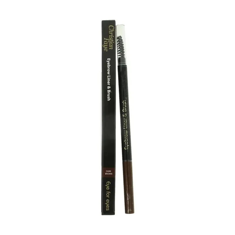 Christian Faye Eyebrow liner & brush dark brown 0,1 gram