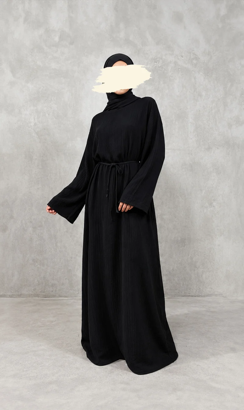 Soft Cotton Kimono Abaya Atiya