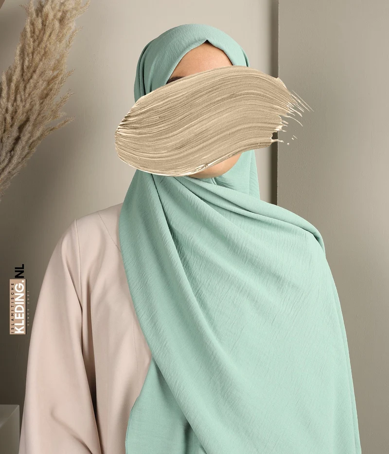 Noora Jaz Stretch Scarf - Mint