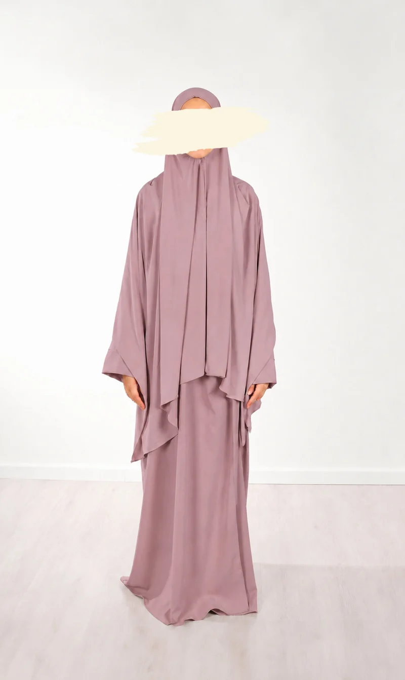 Prem. Jersey Scarf UsW 100*200 - Light Mauve