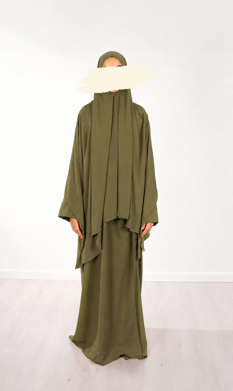 Prem. Jersey Scarf UsW 100*200 - Olive Green