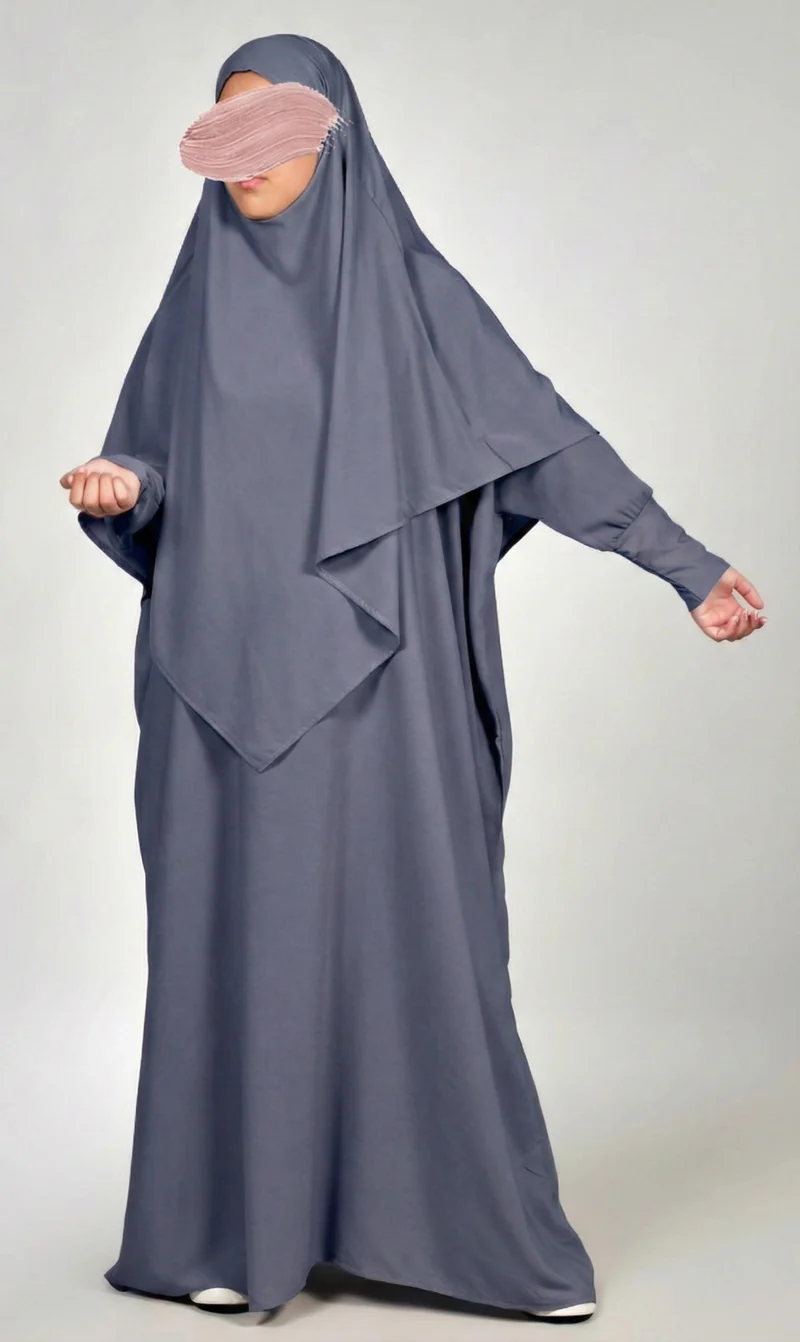 Farasha Abaya Basic Indigo