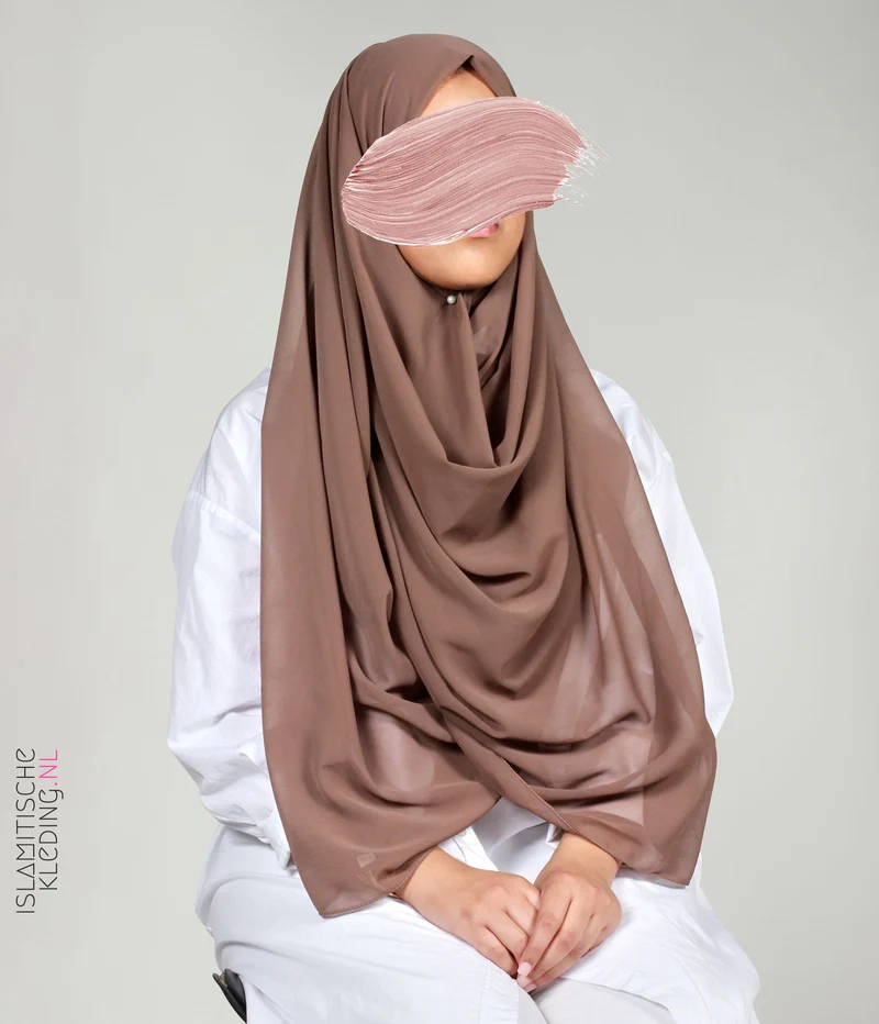 Chiffon G-Scarf - Pure Taupe