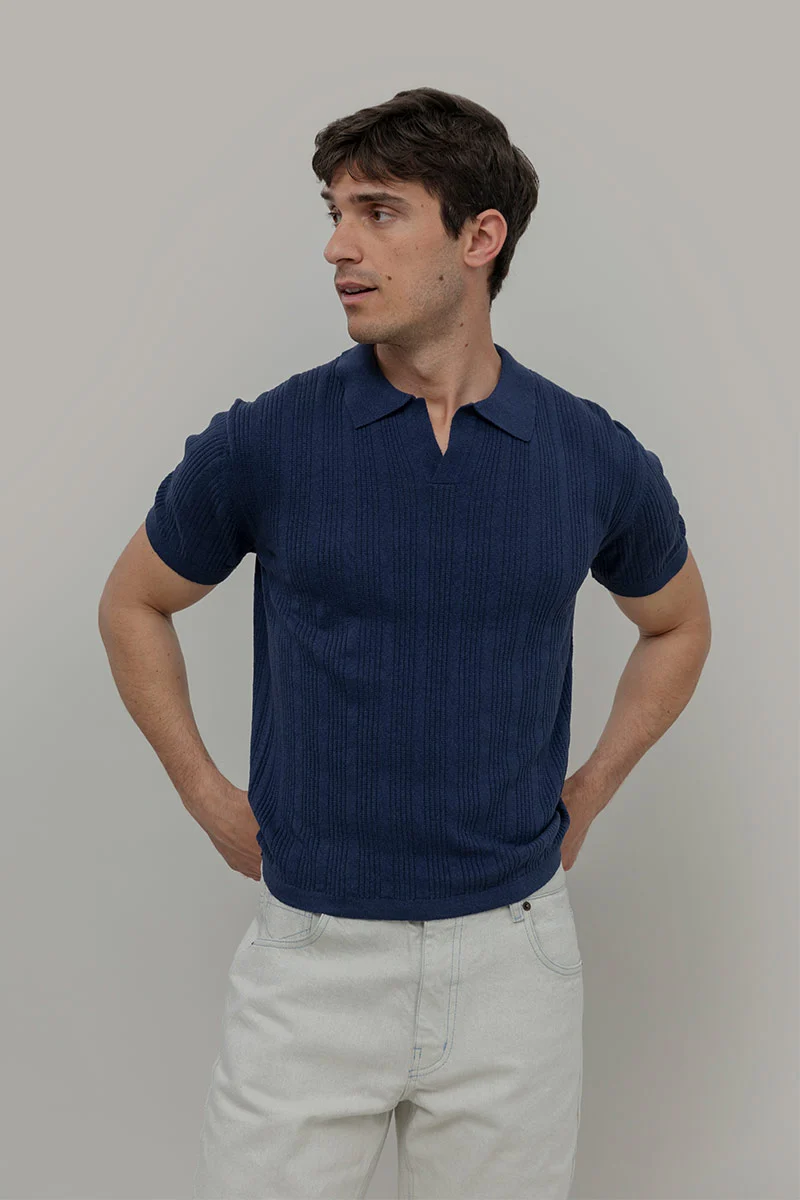 Polo Uomo Seta Rigenerata Damiano